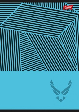 ZESZYT A5/60k LINIA OPTICAL ILLUSION UNIPAP