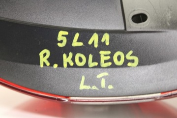 RENAULT KOLEOS 07R- SVĚTLO LEVÝ ZADNÍ