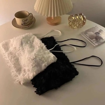 Футболка без рукавов с высоким воротником, размер S