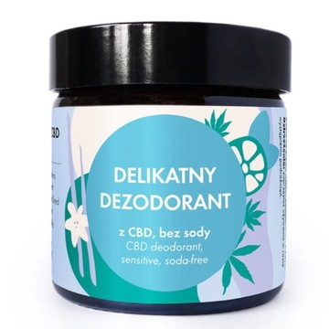 LULLALOVE Delikatny dezodorant w kremie z CBD