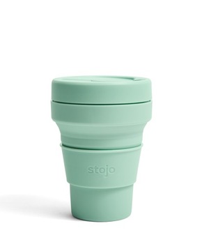 Stojo, kubek Pocket Aquamarine, 355 ml