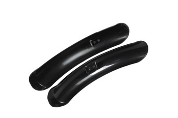 КОМПЛЕКТ ВЕЛОСИПЕДНЫХ КРЫЛЬЕВ ДЕТСКИЕ КОЛЕСА 16 ЧЕРНЫЕ