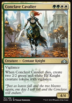 Conclave Cavalier - Guilds of Ravnica