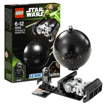 LEGO Star Wars 75008 TIE Bomber i Pole Asteroid