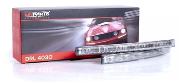 Światła Lampy Jazdy Dzienne DRL LED SKOŚNE 6000 K