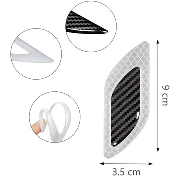 3D-СВЕТООТРАЖАЮЩАЯ ЗАЩИТНАЯ ПЛЕНКА НАКЛЕЙКИ ДЛЯ АВТОМОБИЛЯ, ВЕЛОСИПЕДА, СКУТЕРА