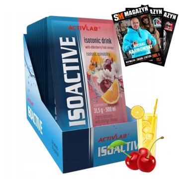 ACTIVLAB ISO ACTIVE NAPÓJ IZOTONICZNY ISO 20x31.5g NAWODNIENIE ELEKTROLITY