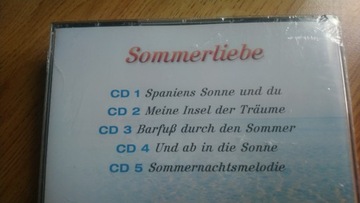 POP-хиты Holiday Love Sommerliebe 5CD Reader's Digest Fat Box FOIL