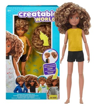 LALKA BARBIE Creatable World ZESTAW STARTOWY GKV43