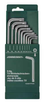 НАБОР КЛЮЧЕЙ JONNESWAY TORX С ОТВЕРСТИЯМИ T10-T50