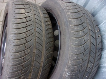 4X KOLA RÁFKY CITROEN C5 5X108 65,1 MM + PNEUMATIKY MICHELIN ENERGIE 205/55/16