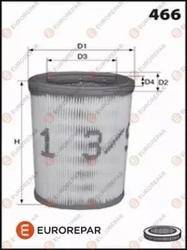 EUROREPAR E147325 FILTR VZDUCHU