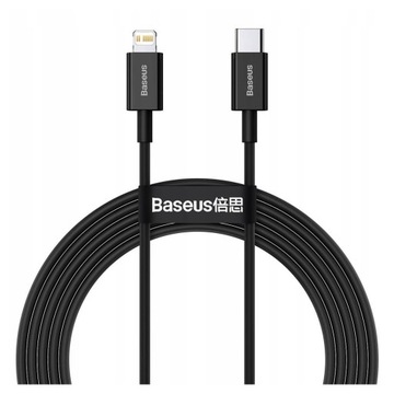 BASEUS KABEL USB C LIGHTNING DO IPHONE IPAD PD 2m