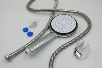 ZESTAW SŁUCHAWKA PRYSZNICOWA 5 TRYBÓW WĄŻ UCHWYT OSZCZĘDNA NAJWYŻSZA JAKOŚĆ