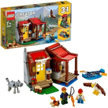 LEGO CREATOR 31098 Domek na Wsi Statek Orzeł Wilk