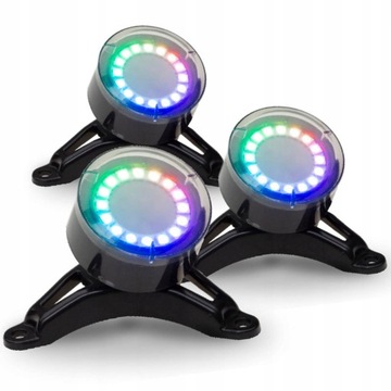 Aquael WaterLight Trio Colour 3 lampy LED OŚWIETLENIE DO OCZKA WODNEGO