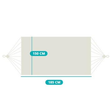 2-местный гамак - натуральный
