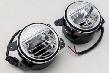 JEEP WRANGLER JK 2007-2018 КОМПЛЕКТ LED ПРОТИВОТУМАННЫХ ФАР