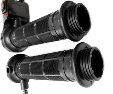 PODGRZEWANE GRZANE MANETKI QUAD ATV MOTOCYKL 22mm ciepłe rączki wyłącznik