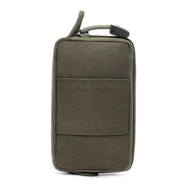 Поясная сумка Oxford, зеленая, 13,5 х 8 х 2 см