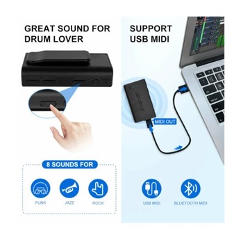 Портативная ударная установка AeroBand PocketDrum 2 PLUS с Bluetooth