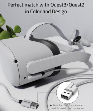 КАБЕЛЬ SYNTECH 5M ДЛЯ META OCULUS LINK / QUEST 2, 3, PRO / PICO4 / STEAM VR