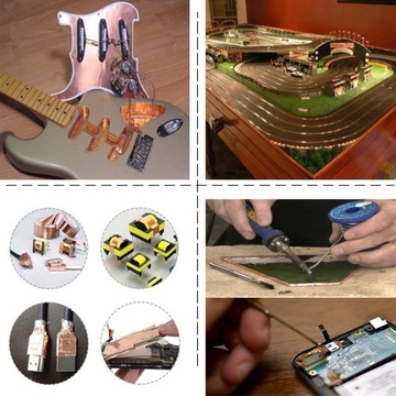 САМОКЛЕЯЩАЯСЯ ЗАЩИТНАЯ ЛЕНТА ИЗ ПРОВОДЯЩЕЙ МЕДНОЙ ФОЛЬГИ 50ММ Х 25М