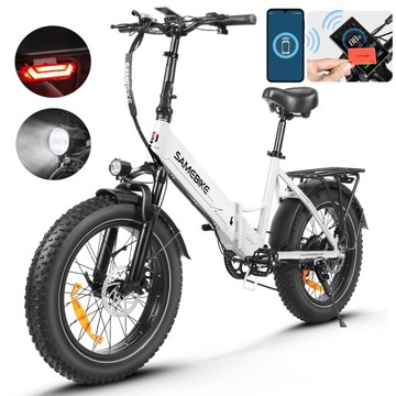 Rower Męski/Damski elektryczny Samebike 750W 48V 13Ah 20*4.0