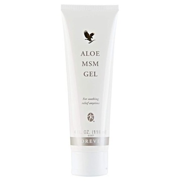 Forever Aloe MSM Gel Aloesowy żel z biosiarką żel kojąco regenerujący 118ml