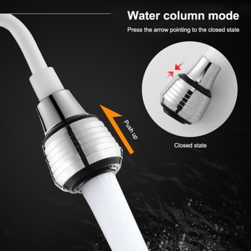 Przedłużenie kranu Przenośne uniwersalne