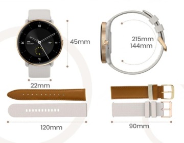 ЖЕНСКИЕ СМАРТ-ЧАСЫ С ФУНКЦИЕЙ РАЗГОВОРА, ВОДОНЕПРОНИЦАЕМЫЕ, 300 МАч, ЗОЛОТЫЕ РАЗМЕРЫ