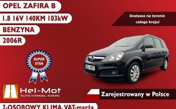 Opel Zafira B 1.8 ECOTEC 140KM 2006