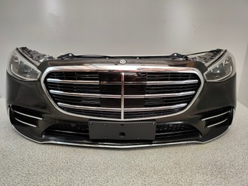MERCEDES S KLASA W223 AMG ZDERZAK CHŁODNICE WZMOCNIENIE LAMPY MULTIBEAM FV