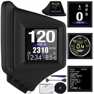HUD Smart Vision komputer pokładowy OBD2 GPS