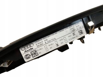 AUDI A4 A5 8W B9 LAMPA INTERIÉR LED 8W0947135AB