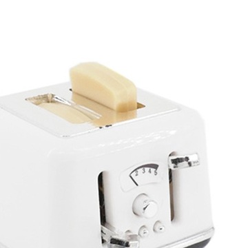 Мини-деревянный стол 1/12 дюйма с 2 тостами