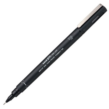 Cienkopis kreślarski Uni Pin-200, 0.1mm, czarny