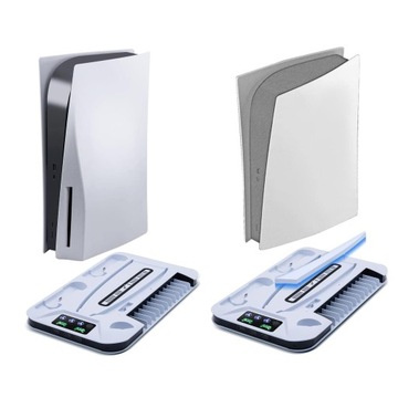 ОХЛАЖДАЮЩАЯ СТАНЦИЯ ПОДСТАВКА ДЛЯ PS5 ПОДСТАВКА ДЛЯ ЗАРЯДКИ ПОДСТАВКА ДЛЯ ИГРЫ ПОДСТАВКА