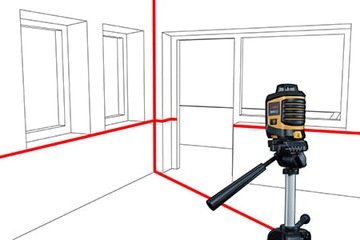 Самовыравнивающийся линейный лазер Lamigo Cross 3.2