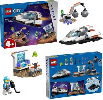 LEGO CITY 60429 КОСМИЧЕСКИЙ КОРАБЛЬ И ОТКРЫТИЕ АстероидОВ ПОДАРОК