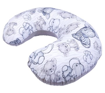 ПОДУШКА ДЛЯ КОРМЛЕНИЯ С БОЛЬШИМИ ЗЕРНАМИ КАПУЧИНО НАВУШКА