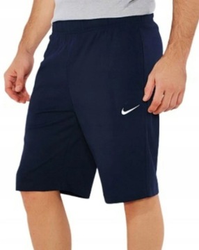 Nike spodenki męskie dresowe przed kolano NIKE NSW SWOOSH rozmiar L GRANAT
