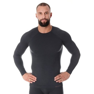 Koszulka Brubeck ACTIVE WOOL Wełna Merino 2XL