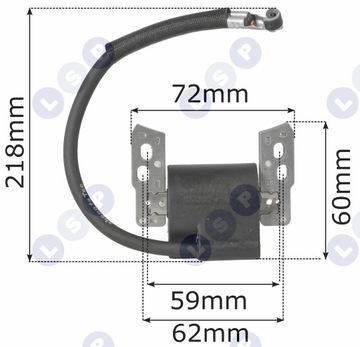 Cewka moduł iskrownik do BRIGGS STRATTON QUANTUM INTEK 796964