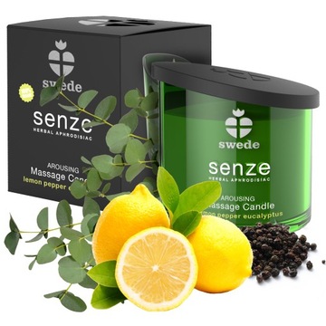 ŚWIECA ZAPACHOWA SOJOWA NATURALNA OLEJEK DO MASAŻU