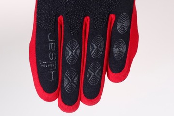 HUSAR MX1 КРАСНЫЕ ТЕКСТИЛЬНЫЕ МОТОЦИКЛОВЫЕ ПЕРЧАТКИ