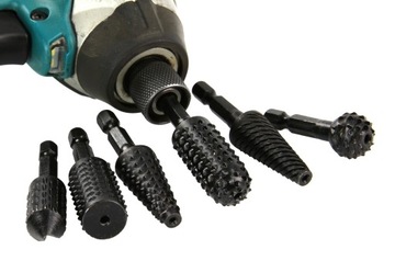 FREZY TRZPIENIOWE GŁOWICE DREWNA PILNIKI OBROTOWE