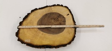 Срез грецкого ореха после высыхания 38х30см Столешница