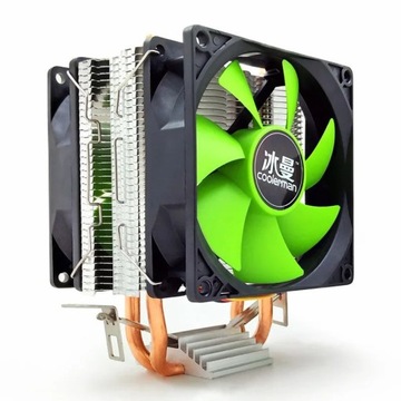 2FAN non-luminance RGB Fan CPU Air Cooler wit