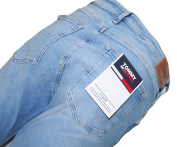 Tommy Hilfiger jeansy Tommy Jeans Sylvia DW0DW10291 rurki oryg. -W33/L30